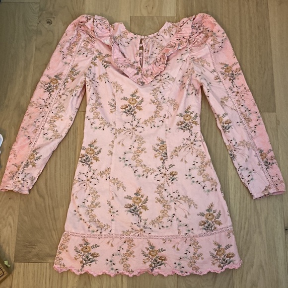 LOVESHACKFANCY  dress size 2 - Picture 7 of 8